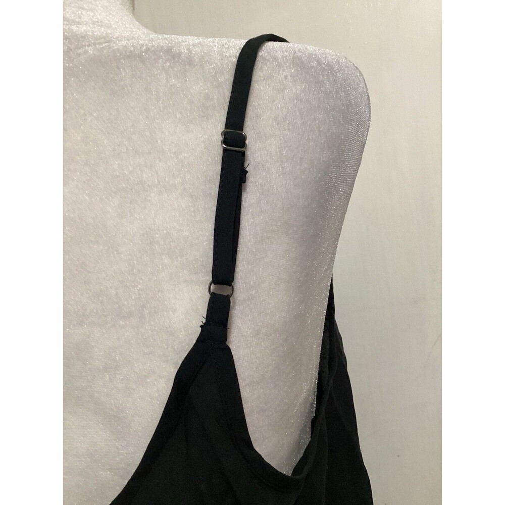 J. Crew Black V-Neck Sleeveless Camisole 100% Viscose 8 NWOT - Picture 3 of 5